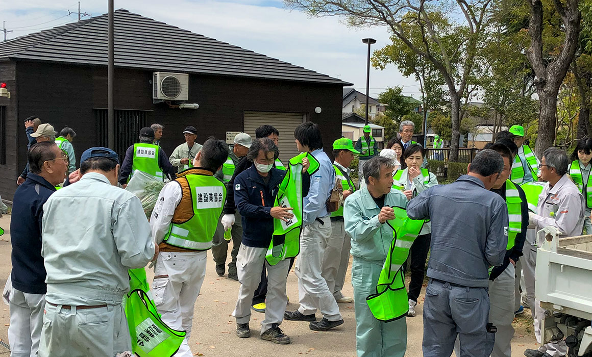 倉敷みらい公園清掃活動
