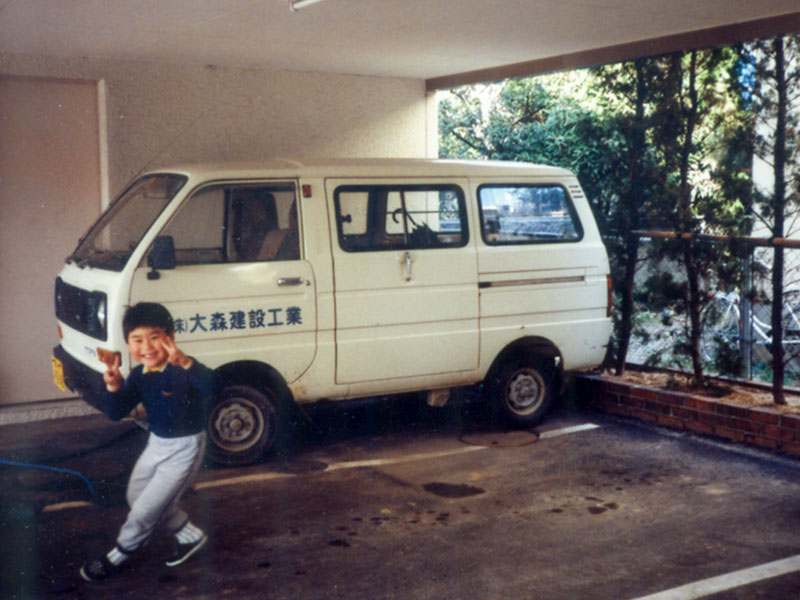 当時使用されていた営業車