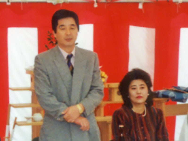 本店地鎮祭の様子