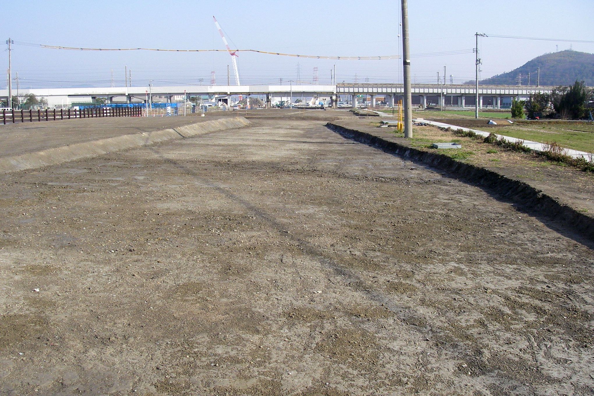 岡山西バイパス日吉地区構造物工事