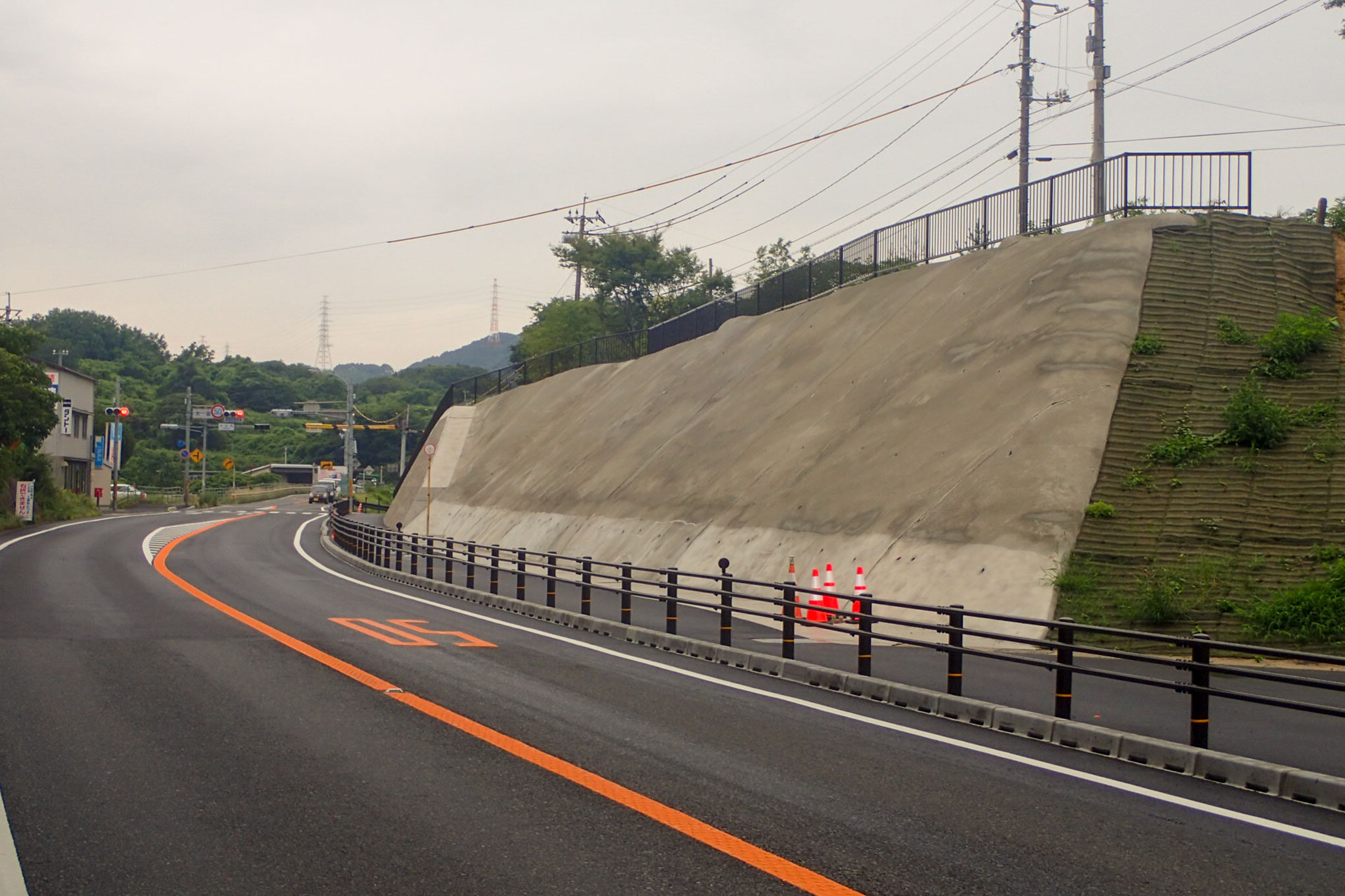 国道2号大冝歩道整備工事