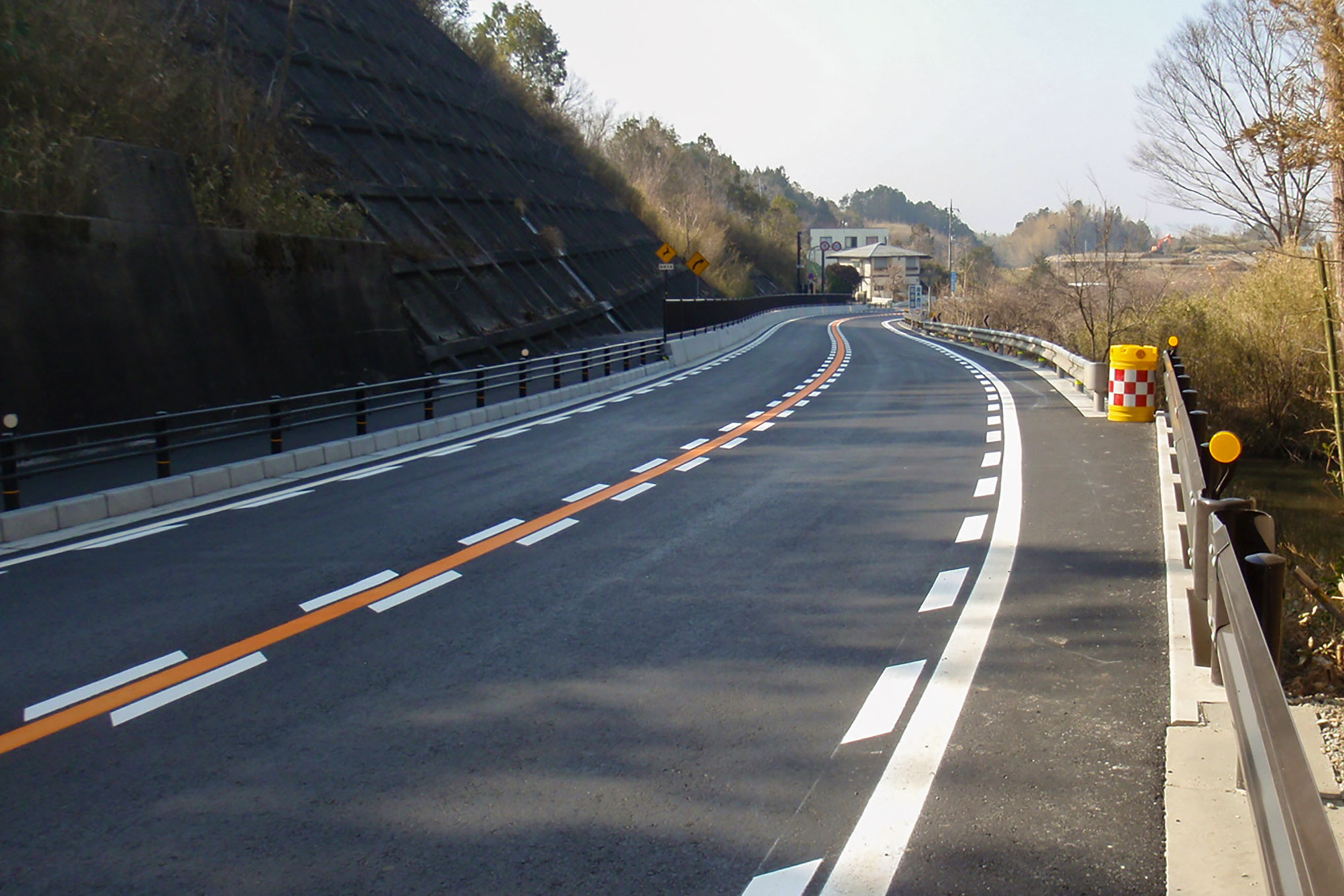 国道53号高円地区歩道整備工事
